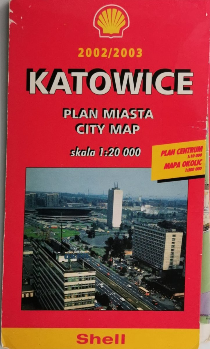 KATOWICE PLAN MIASTA 2003 1:20 000