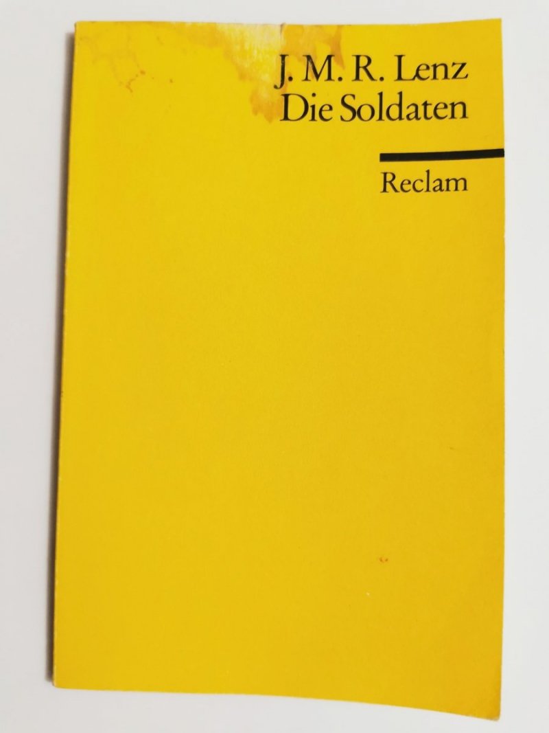 DIE SOLDATEN - J. M. R. Lenz 1991