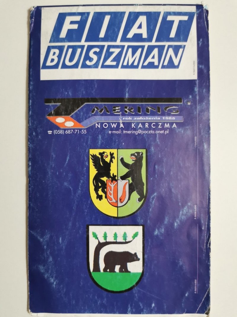 MAPA DZIENNIKA. POWIAT KOŚCIERSKI 
