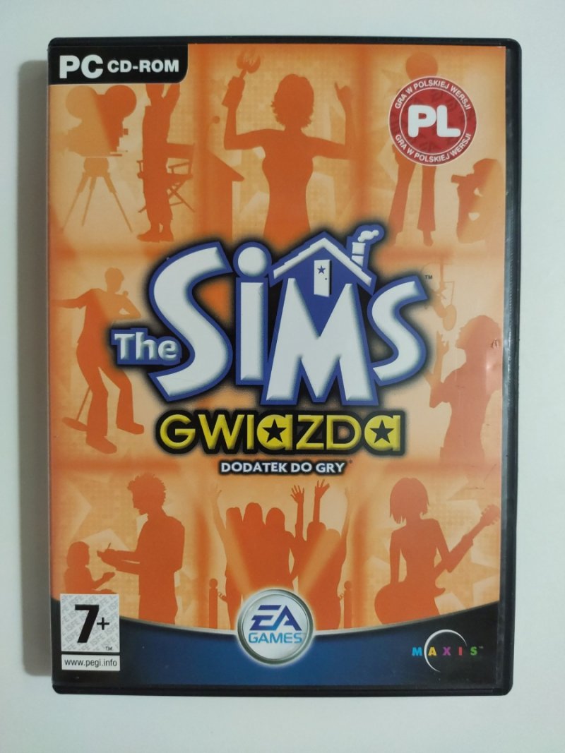 CD. THE SIMS GWIAZDA 