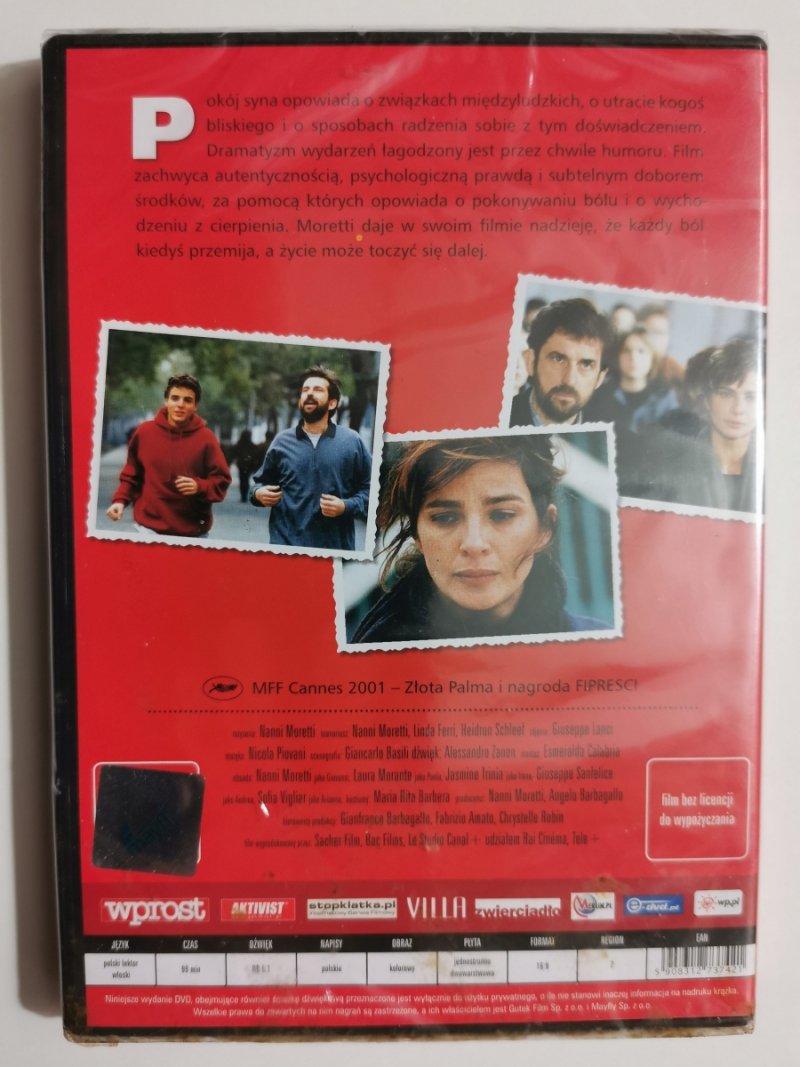 DVD. POKÓJ SYNA