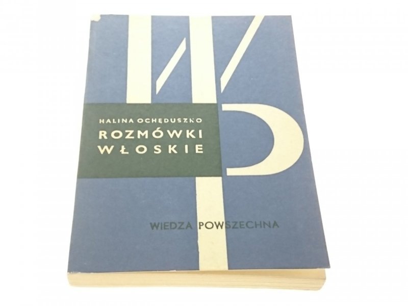 ROZMÓWKI WŁOSKIE - Halina Ochęduszko 1976
