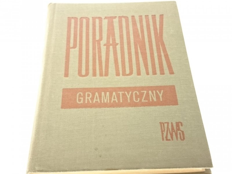 PORADNIK GRAMATYCZNY (1962)