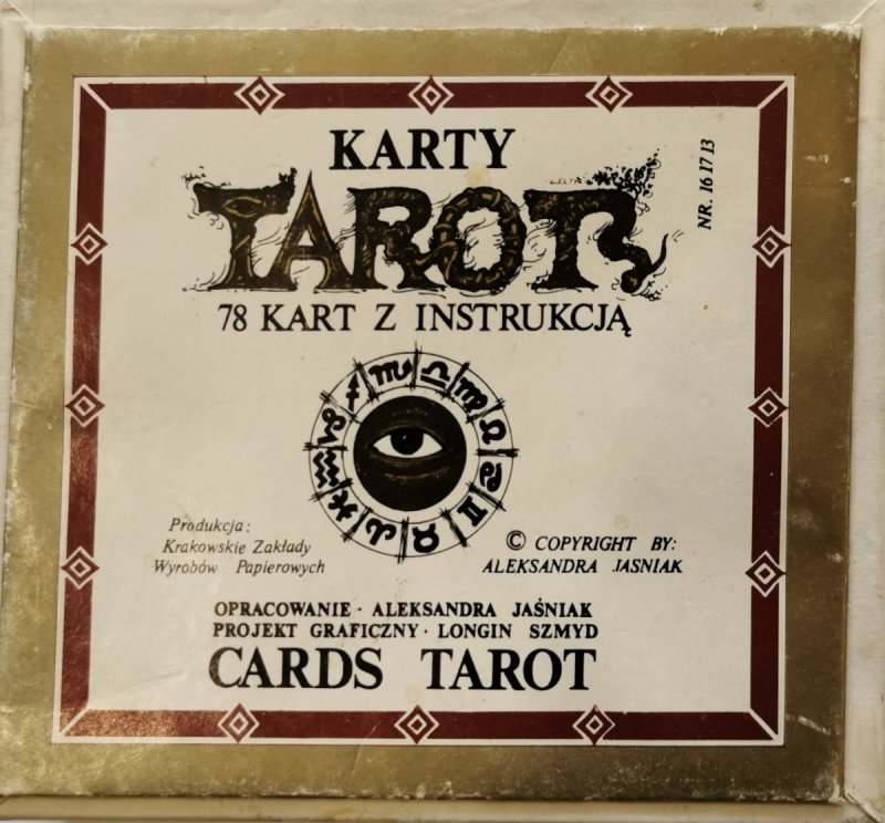 KARTY TAROT. 78 KART Z INSTRUKCJĄ - Aleksandra Jasiak