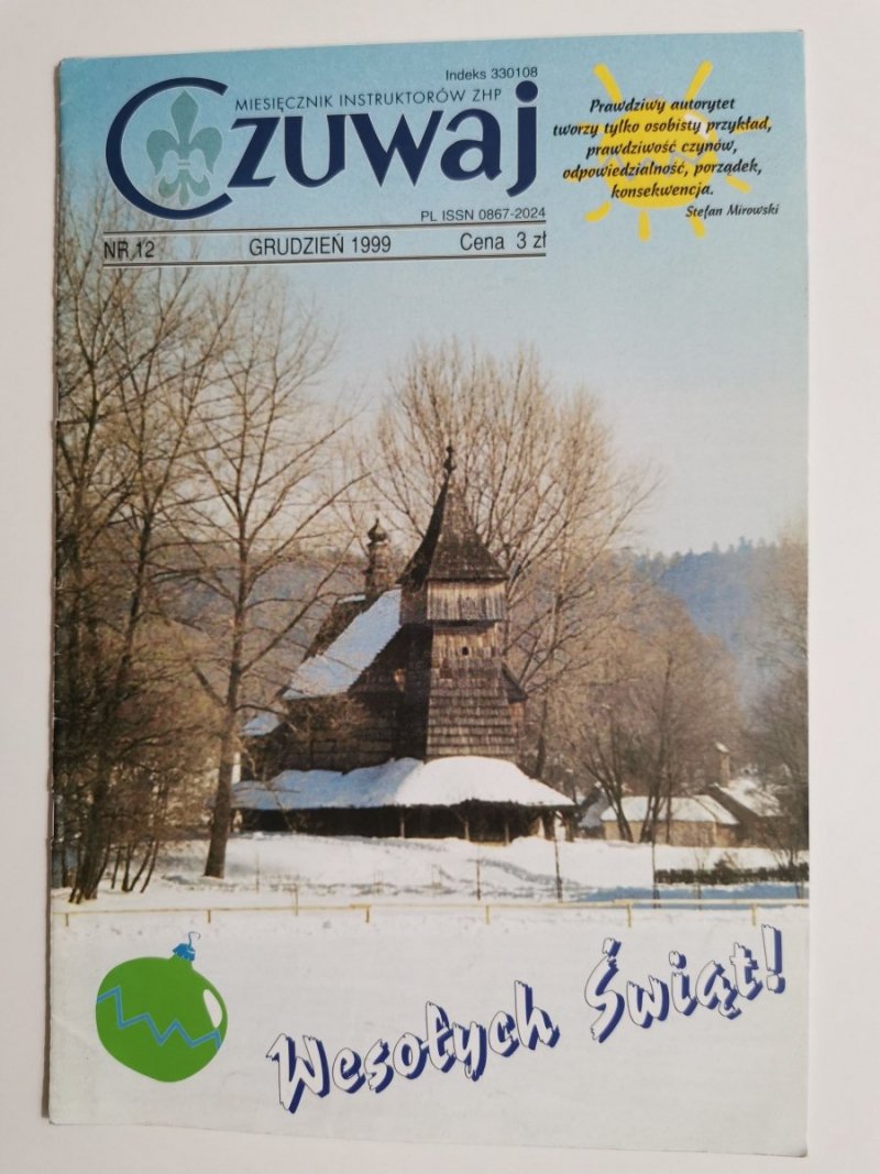 CZUWAJ NR 12 GRUDZIEŃ 1999