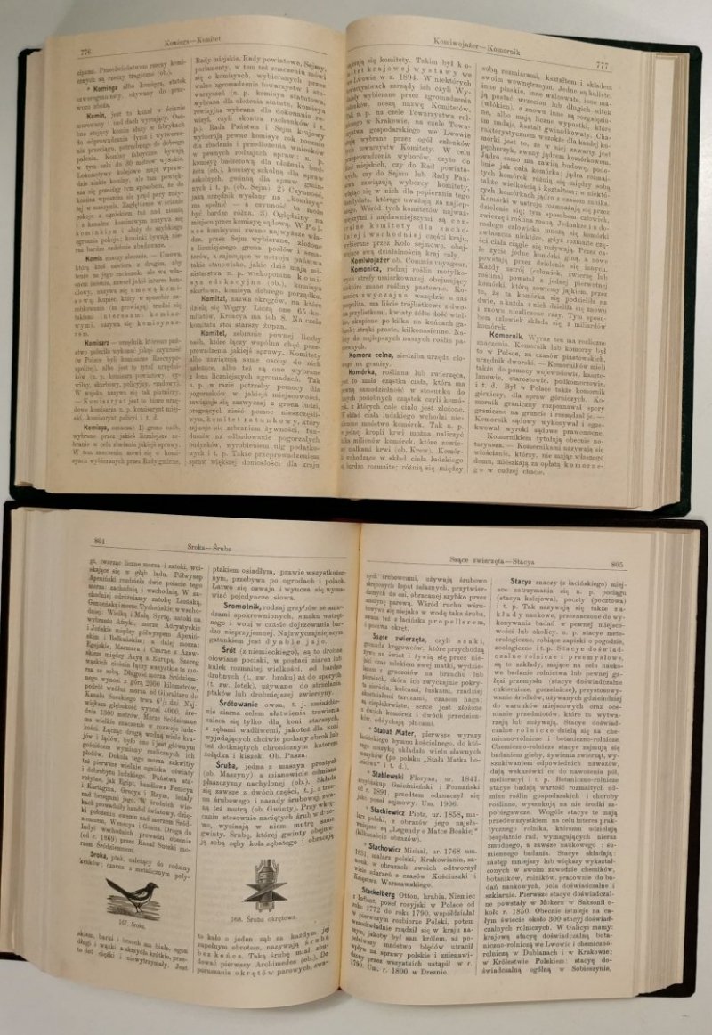 Encyklopedya. Zbiór wiadomości Tom I i II 1907 ROK