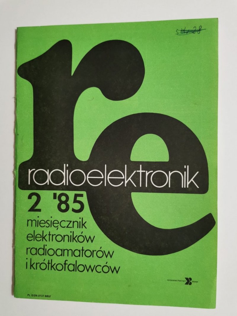 RADIOELEKTRONIK NR 2'85