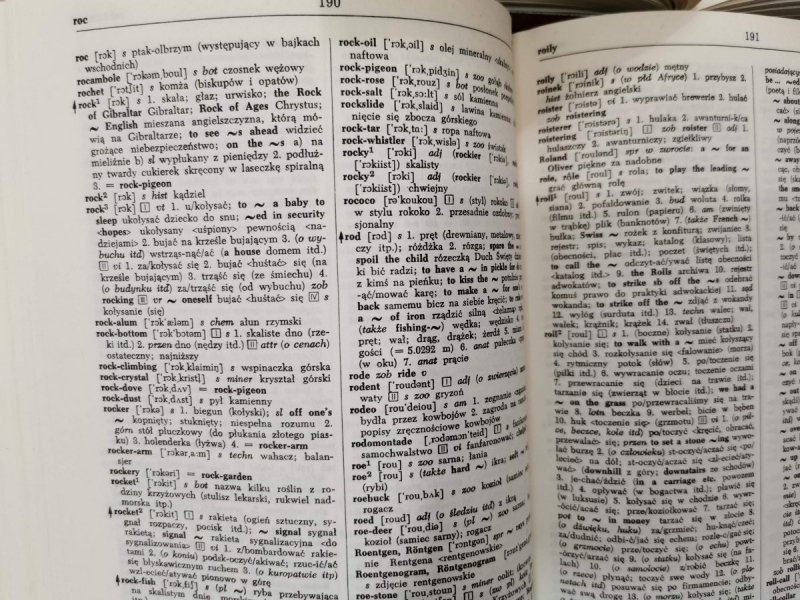 WIELKI SŁOWNIK A-Z POLSKO-ANGIELSKI, ANGIELSKO-POLSKI 4 TOMY