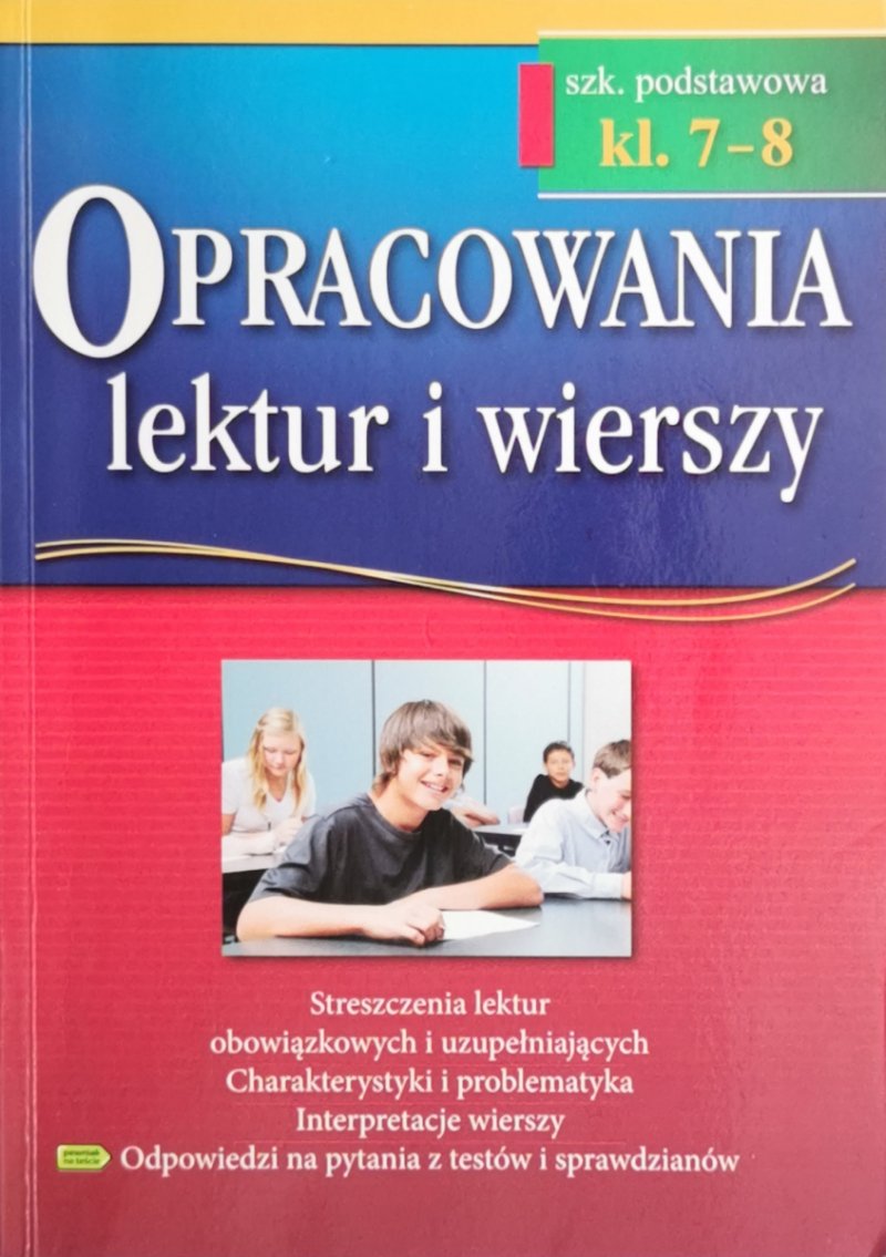 OPRACOWANIA LEKTUR I WIERSZY - Jakub Bączyński