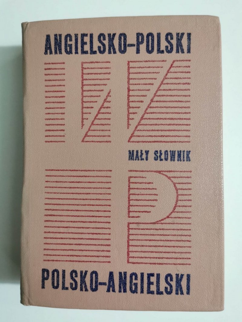 MAŁY SŁOWNIK ANGIELSKO-POLSKI, POLSKO-ANGIELSKI 1976