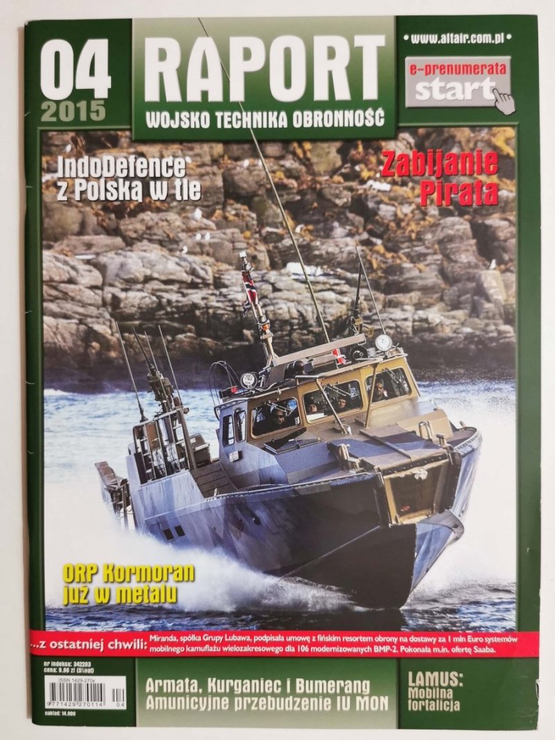 RAPORT NR 04/2015 ZABIJANIE PIRATA