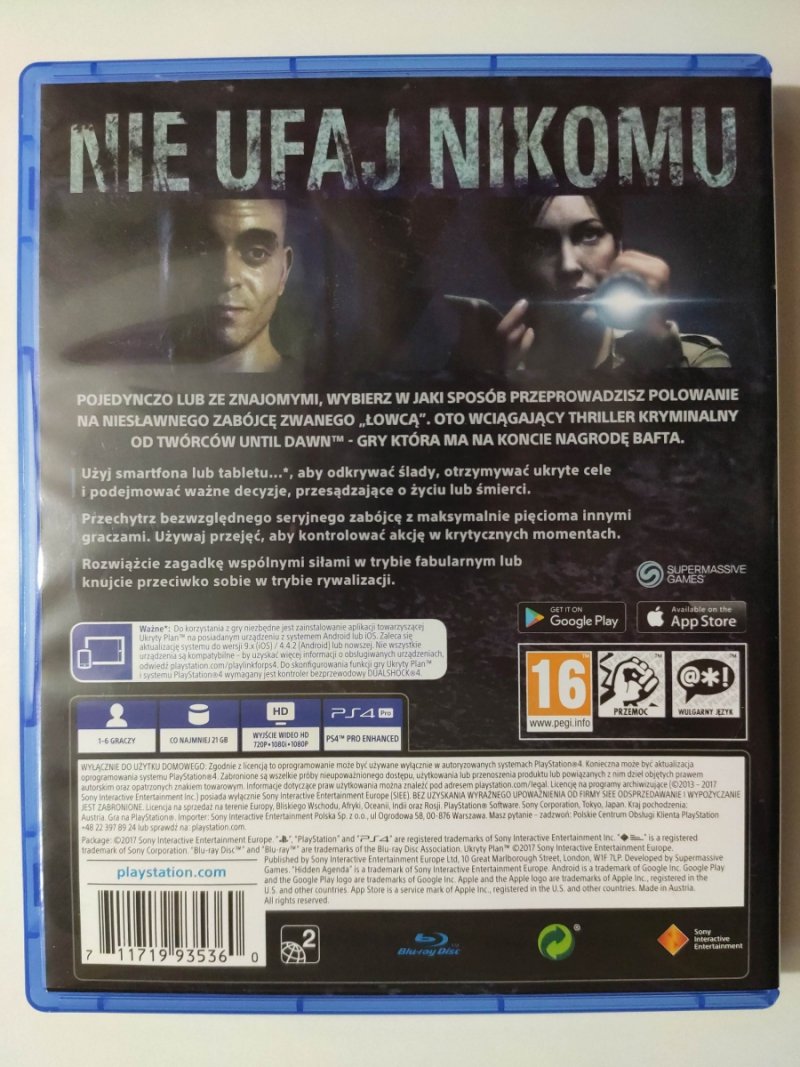 PS4 UKRYTY PLAN