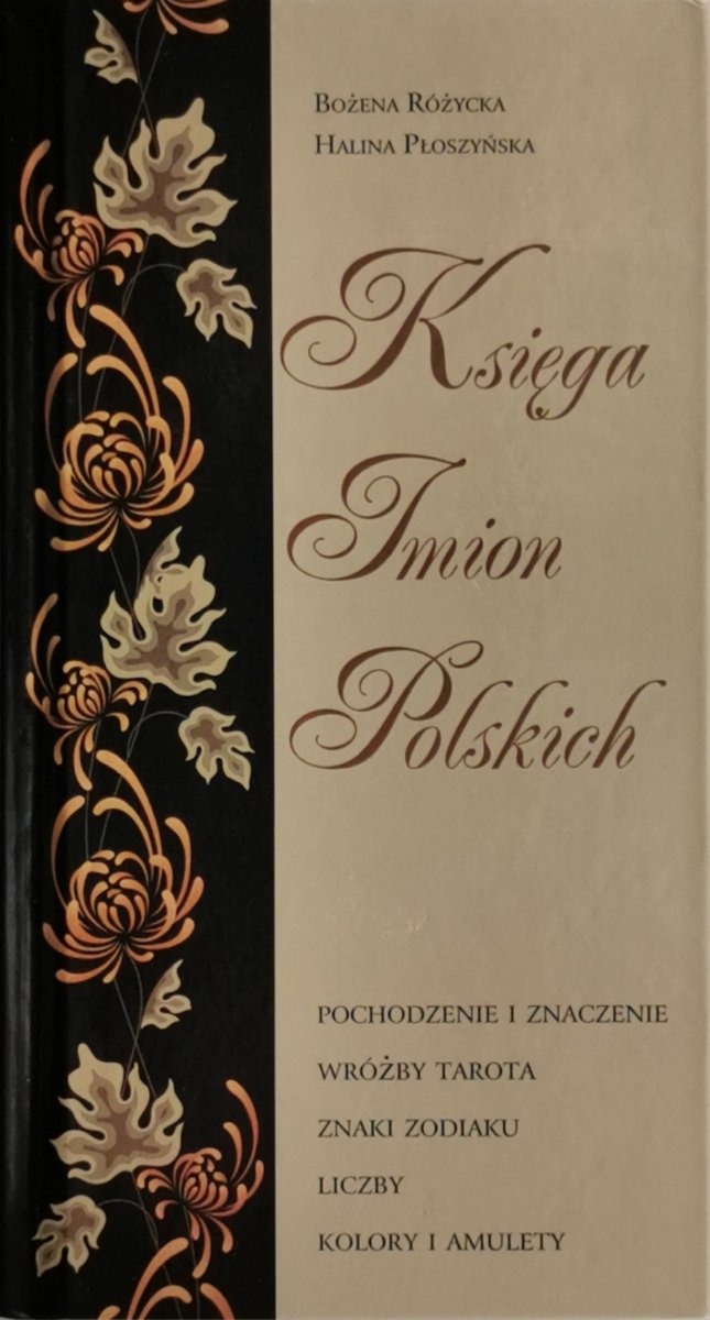KSIĘGA IMION POLSKICH - Bożena Różycka