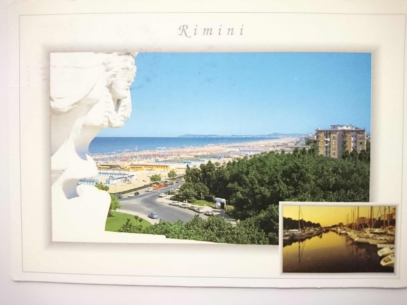 RIMINI. PANORAMA DEL LUNGOMARE