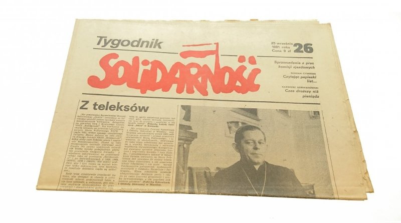 TYGODNIK SOLIDARNOŚĆ 26 25 WRZEŚNIA 1981 ROKU