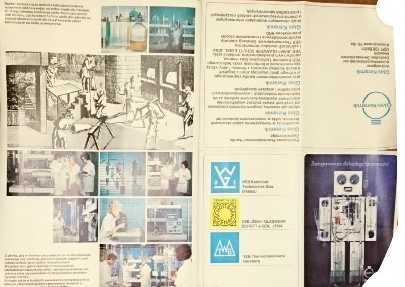 PLAKAT DWUSTRONNE. ZAPROGRAMOWANE DLA KAŻDEGO LABORATORIUM! GLAS KERAMIK