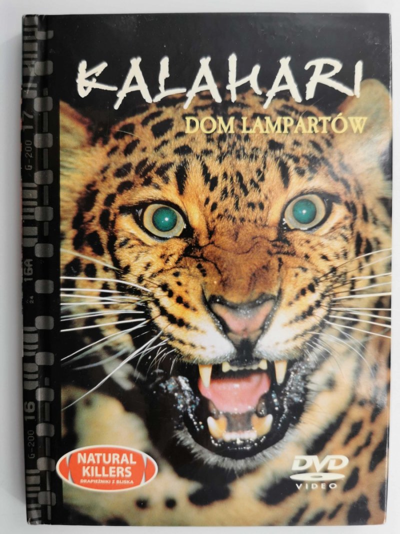 DVD. NATURAL KILLERS TOM 10. KALAHARI DOM LAMPARTÓW