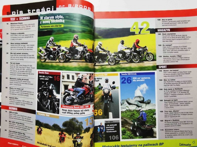 MOTOCYKL 8/2008