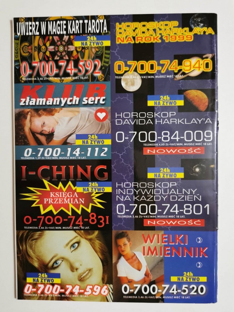 WRÓŻKA NR 4 KWIECIEŃ '99