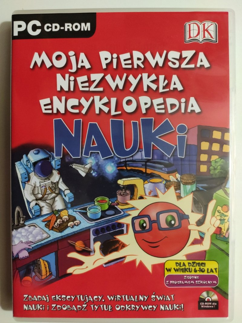 PC CD-ROM. MOJA PIERWSZA NIEZWYKŁA ENCYKLOPEDIA NAUKI