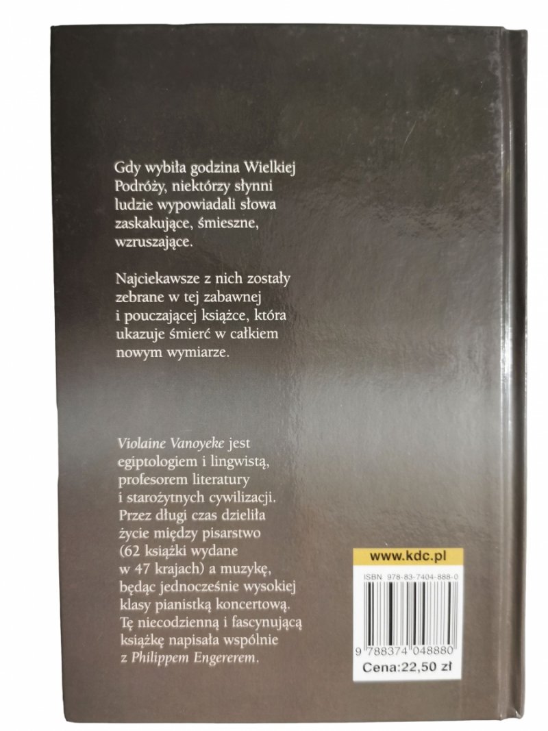 ICH OSTATNIE SŁOWA… - Violaine Vanoyeke