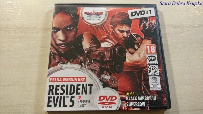 CD-ACTION NR 06/2011 (191) RESIDENT EVIL 5 PEŁNA