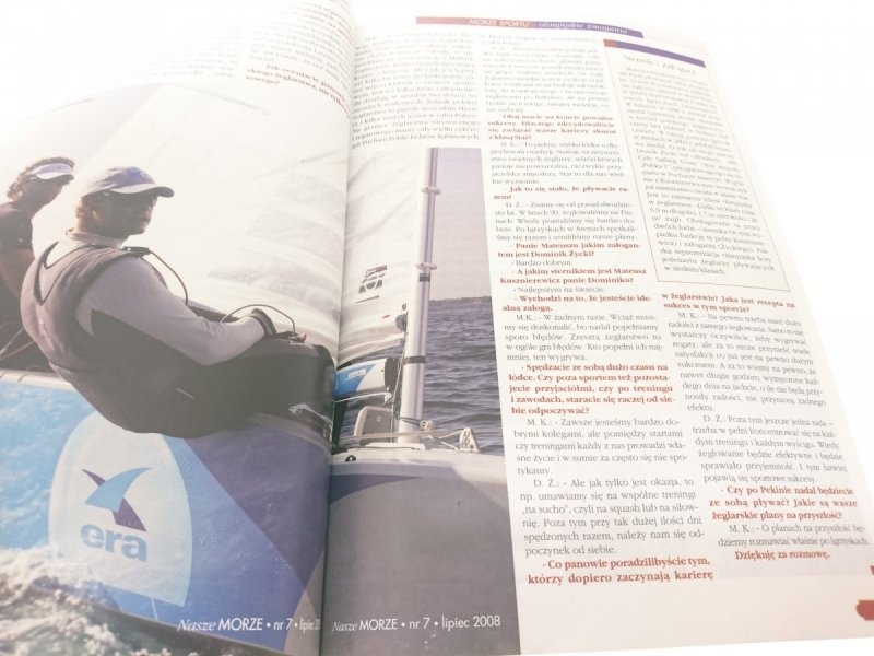 NASZE MORZE. MARITIME MAGAZINE 7-2008