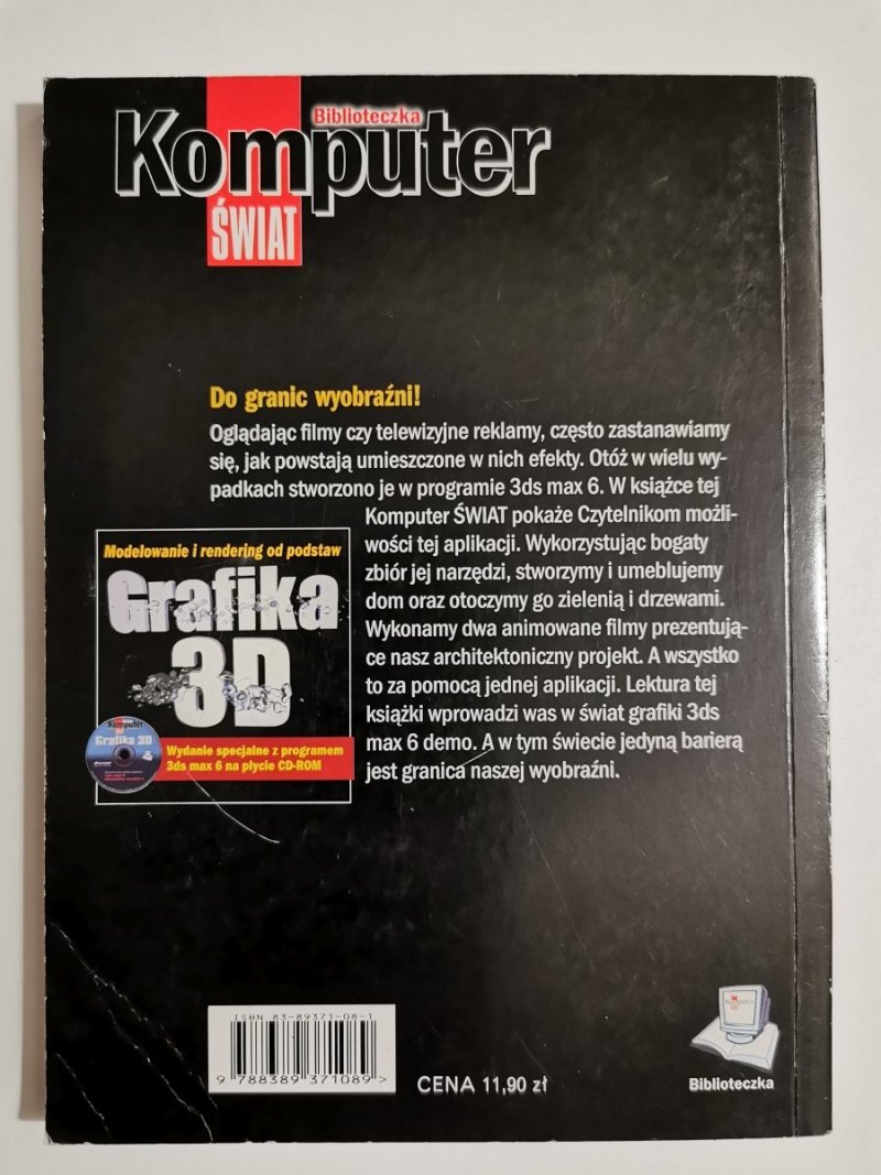 GRAFIKA 3D MODELOWANIE I RENDERING OD PODSTAW 2004