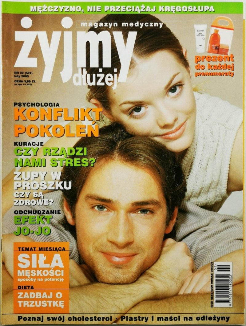 MAGAZYN MEDYCZNY ŻYJMY DŁUŻEJ 02/2003  