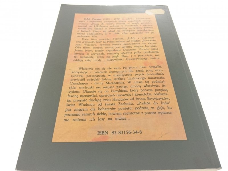 DROGA DO INDII - E. M. Forster 1993