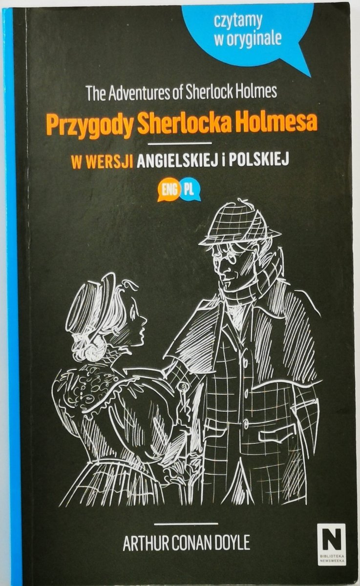 PRZYGODY SHERLOCKA HOLMESA W WERSJI ANGIELSKIEJ I POLSKIEJ - Artur Conan Doyle