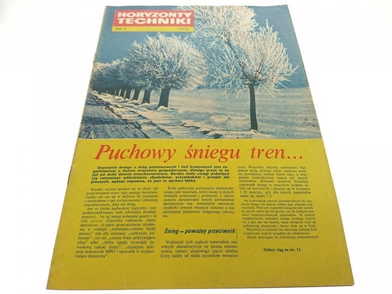 HORYZONTY TECHNIKI 2 1970