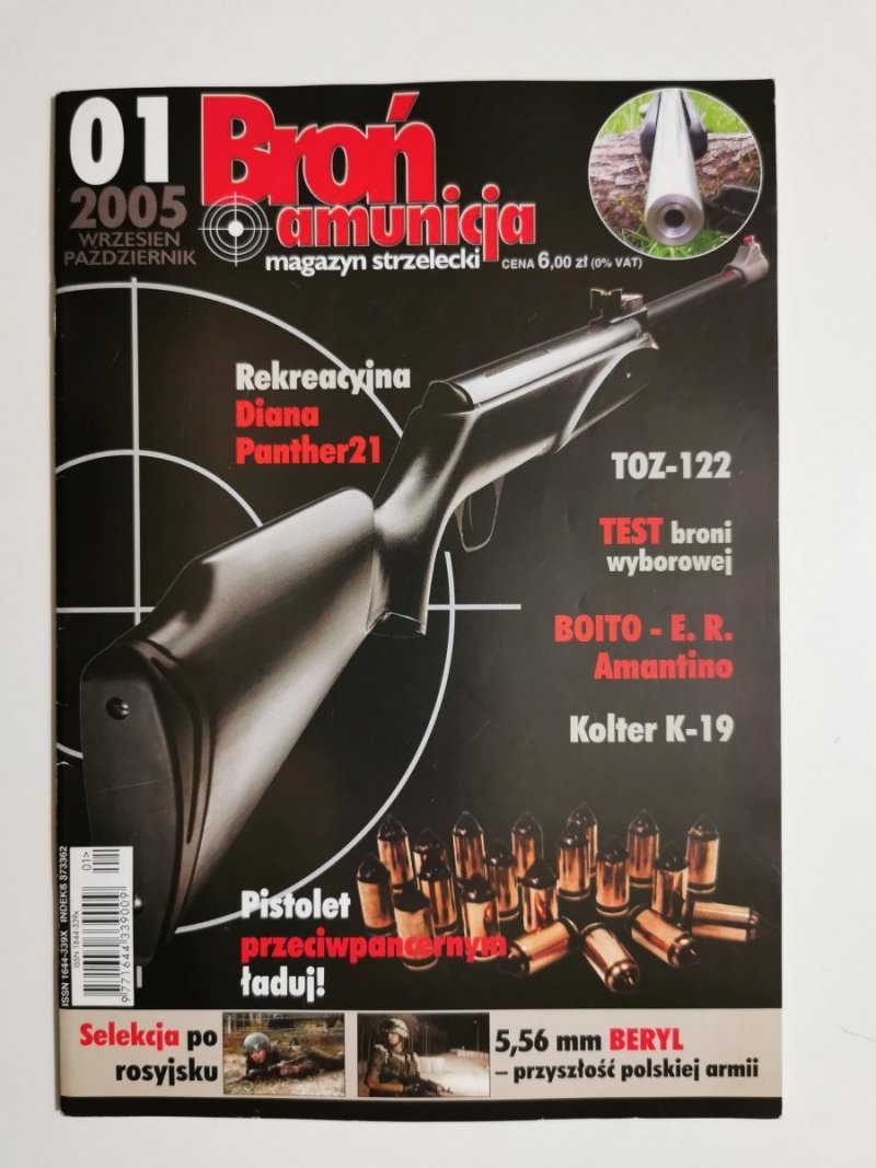 BROŃ AMUNICJA 01 2005 WRZESIEŃ PAŹDZIERNIK 