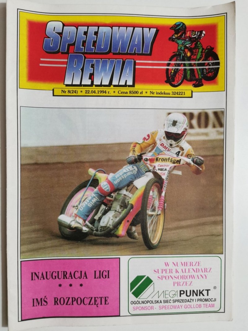 SPEEDWAY REWIA NR 8 (24) 1994