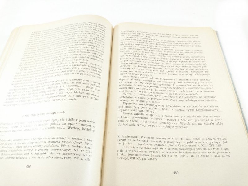 POSTĘPOWANIE CYWILNE W ZARYSIE - Wł Siedlecki 1972