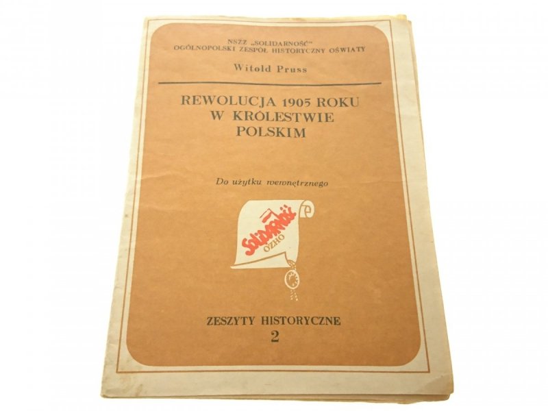 REWOLUCJA 1905 ROKU W KRÓLESTWIE POLSKIM