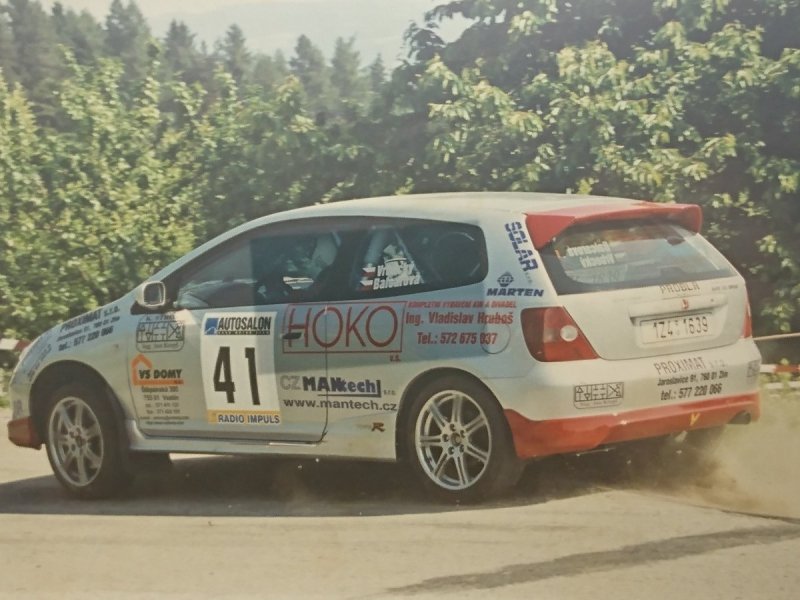 RAJD WRC 2005 ZDJĘCIE NUMER #194 HONDA CIVIC