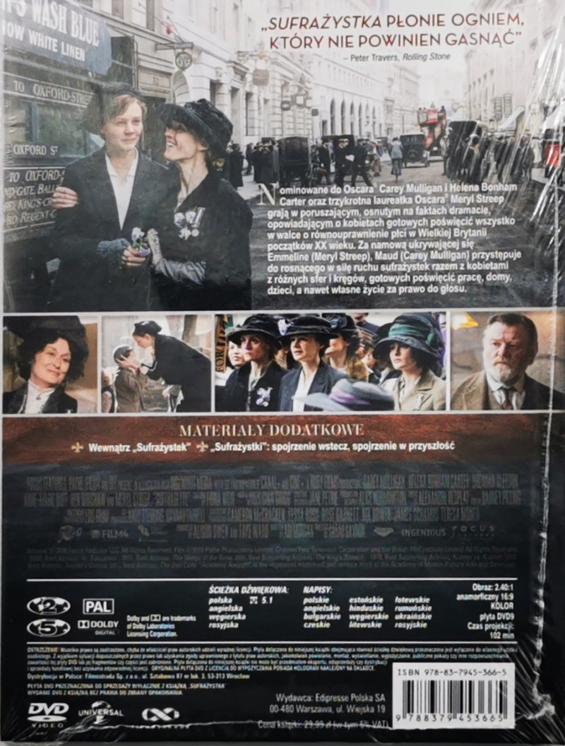DVD. SUFRAŻYSTKA
