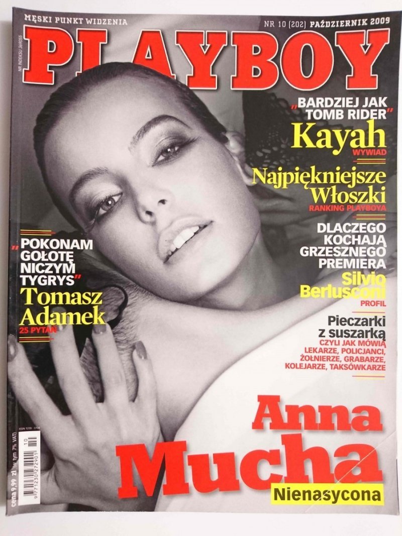 PLAYBOY 10/2009 – ANNA MUCHA CZ.B