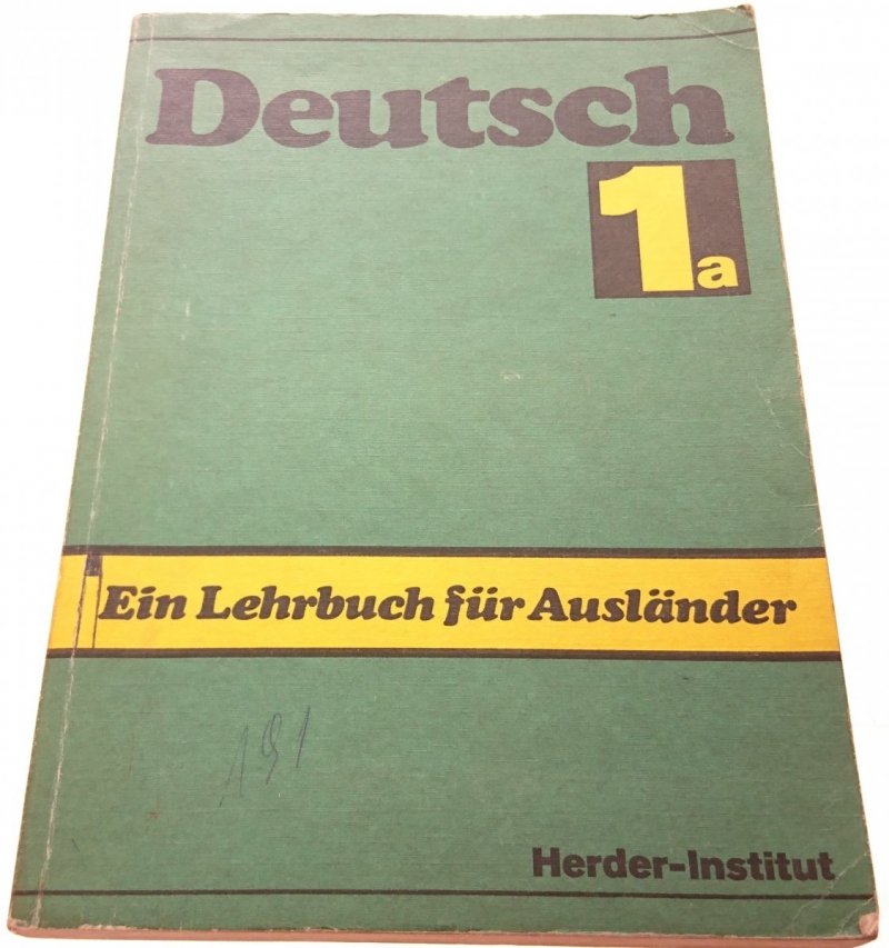 DEUTSCH 1A EIN LEHRBUCH FUR AUSLANDER (1988)