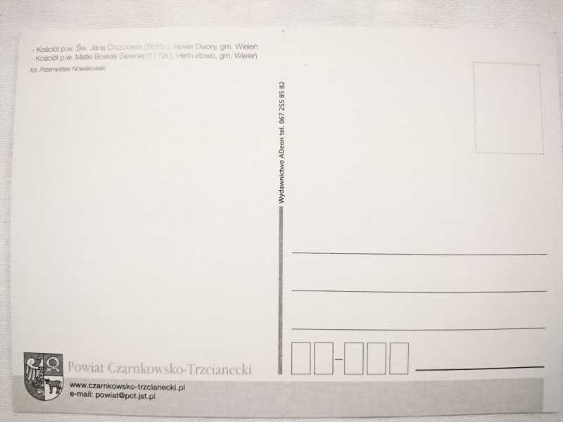 POWIAT CZARNKOWSKO-TRZCIANECKI. KOŚCIÓŁ P.W. ŚW. JANA CHRZCICIELA I INNE