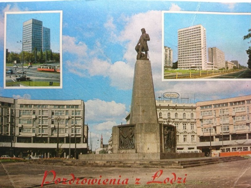 ŁÓDŹ. FRAGMENT PLACU WOLNOŚCI... FOT. A. ZBORSKI