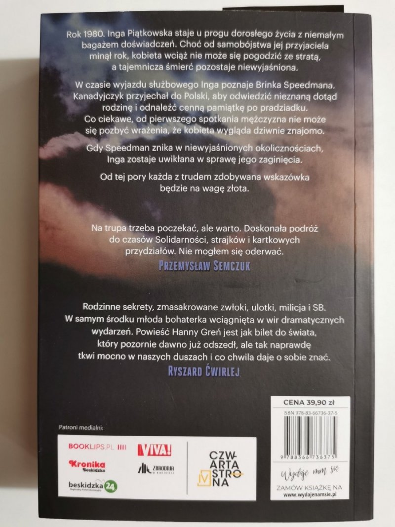 PÓŁNOCNA ZMIANA - Hanna Greń 