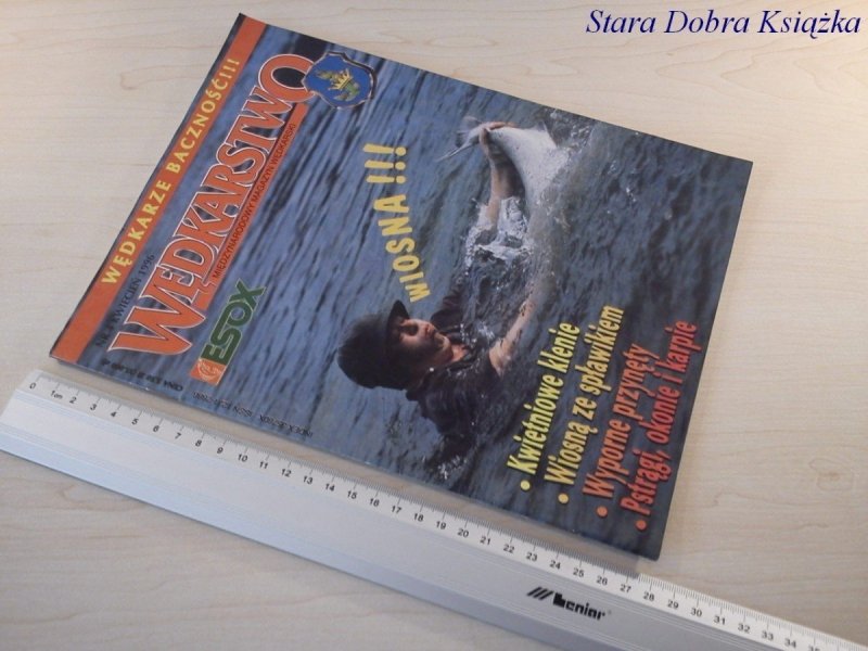 WĘDKARSTWO NR.4 KWIECIEŃ 1996