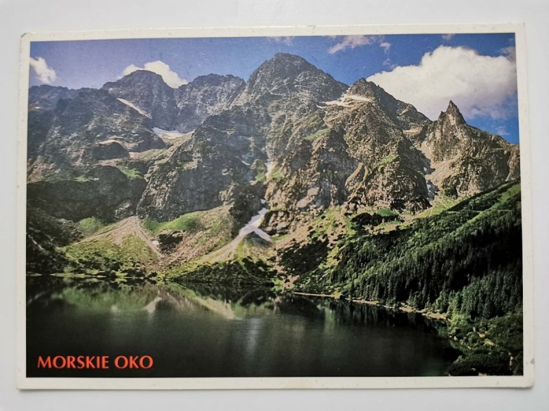 MORSKIE OKO. MIĘGUSZOWIECKIE SZCZYTY ORAZ CUBRYNA  I MNICH NAD MORSKIM OKIEM W TATRACH