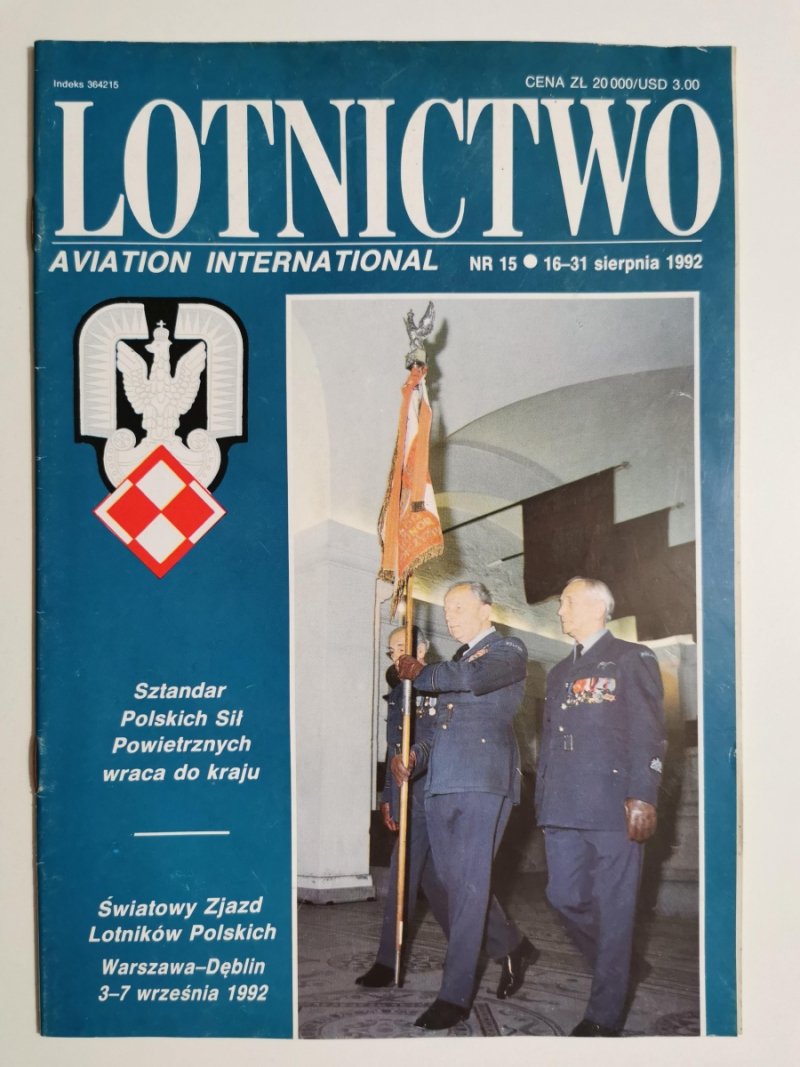 LOTNICTWO NR 15 1992