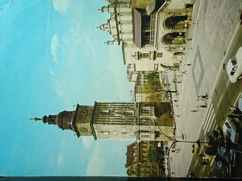 KRAKÓW. RYNEK GŁÓWNY - WIEŻA RATUSZOWA