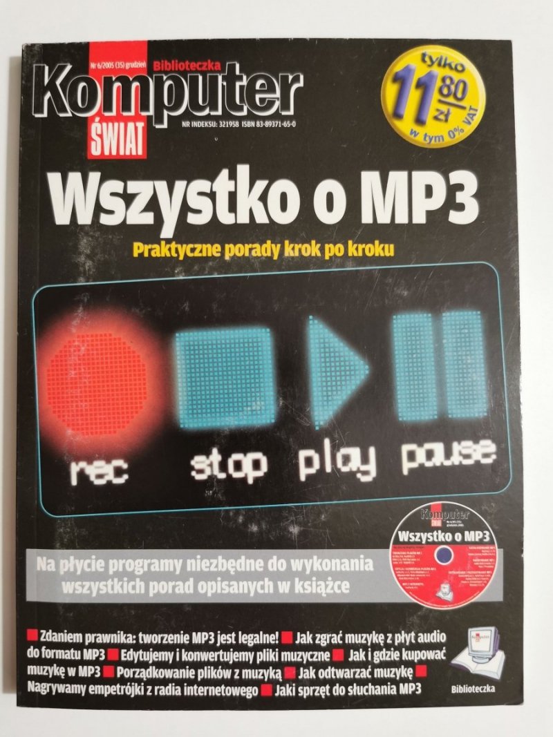 WSZYSTKO O MP3 PRAKTYCZNE PORADY KROK PO KROKU 2005