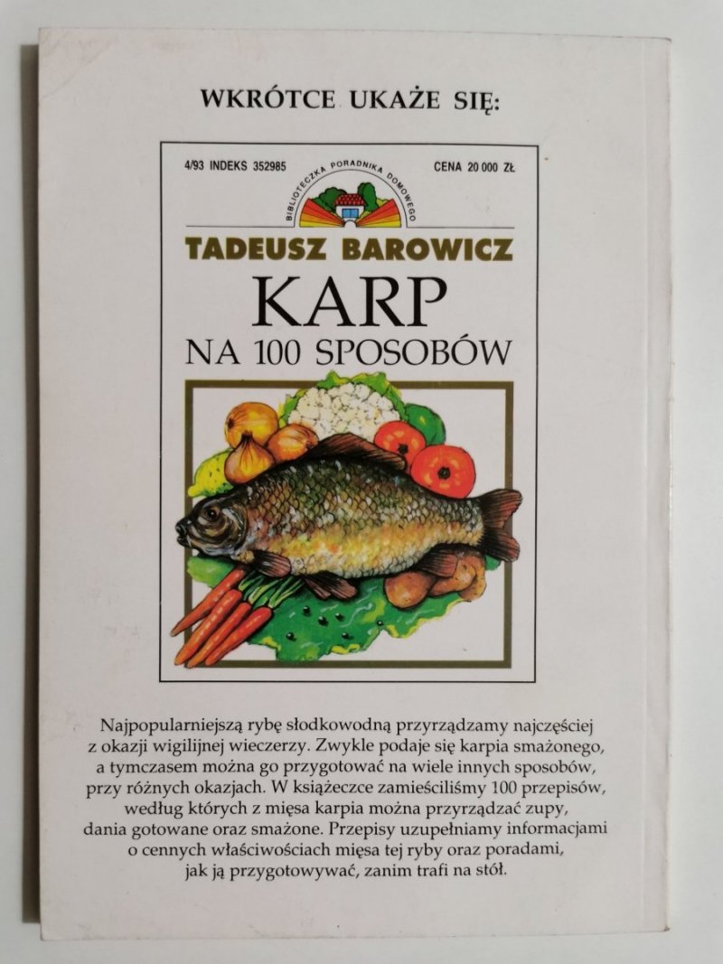 Z PIECZAREK I BOCZNIAKÓW - Halina Kozakiewicz 1993