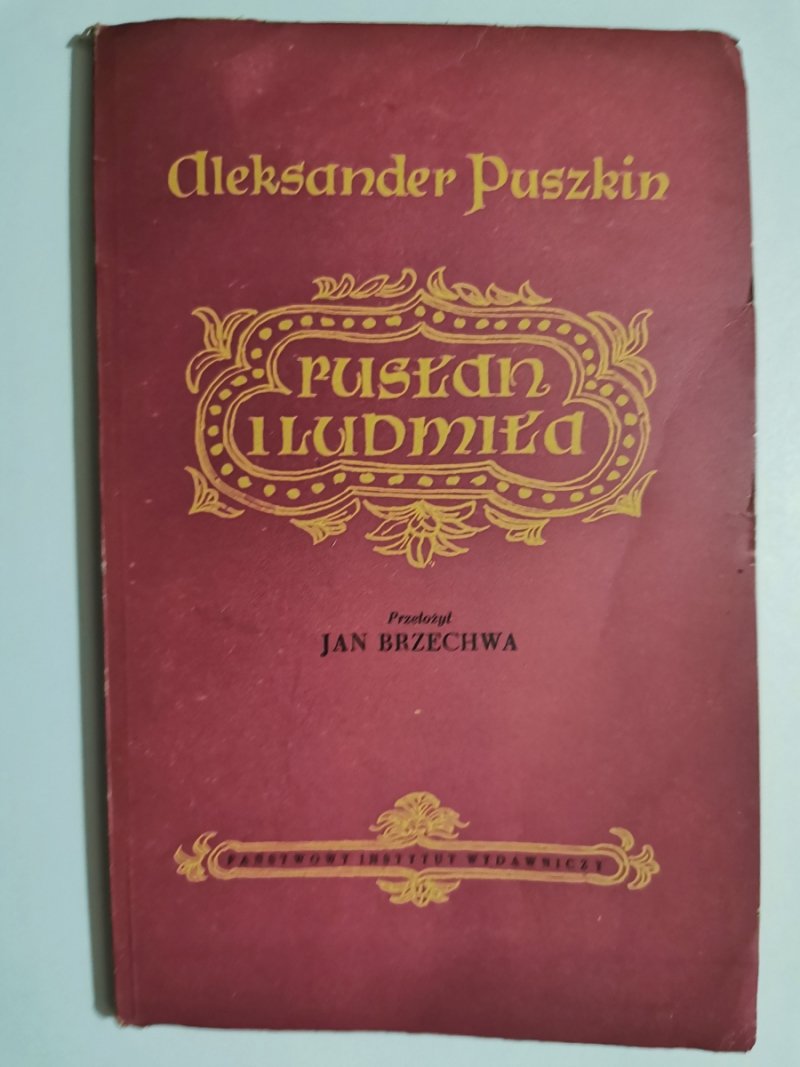 RUSŁAN I LUDMIŁA - Aleksander Puszkin